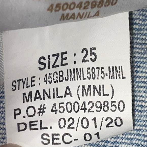 Joe’s Boyfriend Slim Ankle Jeans in Manila Wash-Mid-rise Women’s Size 25-NWT! - Picture 11 of 12
